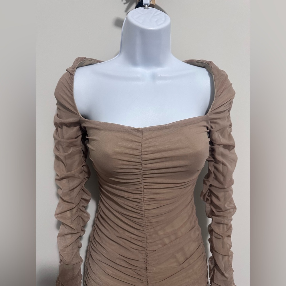 Micheal Costello X Revolve Frankie Mini Long Sleeve Dress - Picture 5 of 8